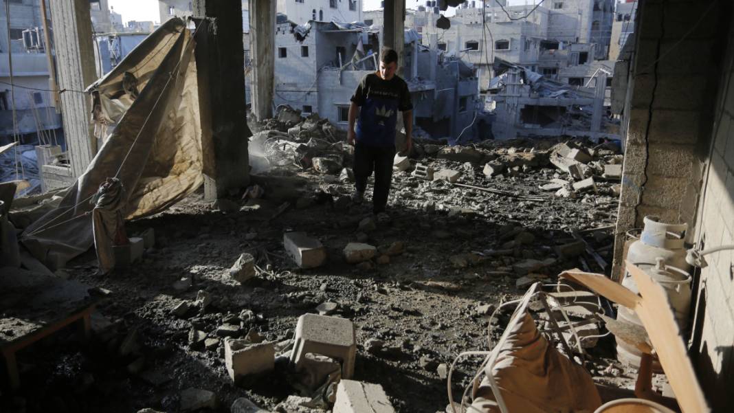 Gazze'deki katliamın 28. gününden acı kareler... Taş üstünde taş kalmadı 5